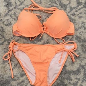 Victoria’s Secret Peach Push-up Bikini
